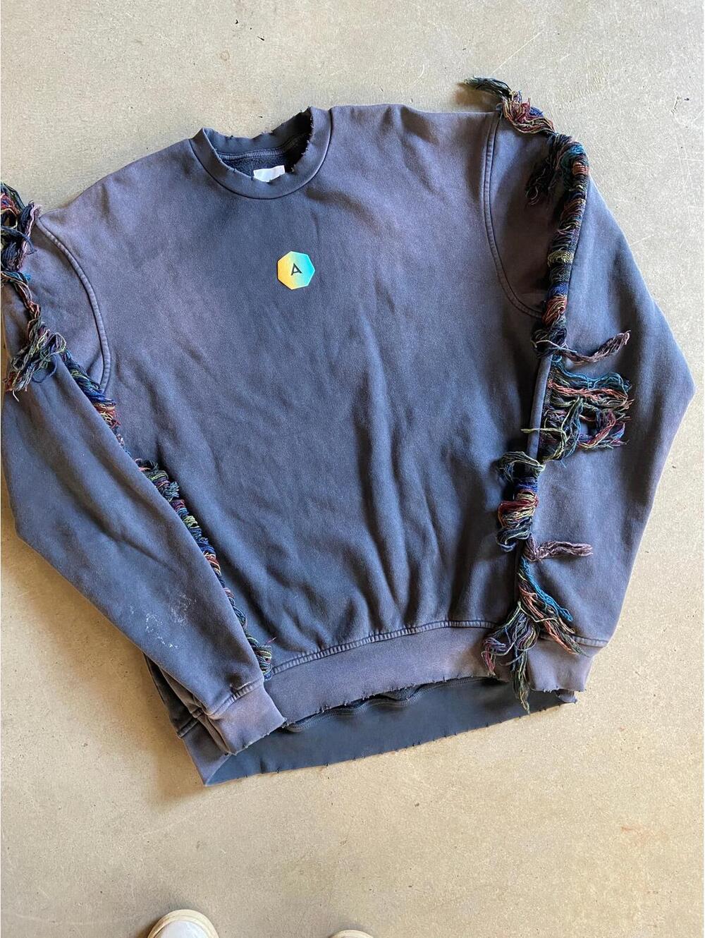 Alchemist Fringe Sweater Sz XL - Picture 3 of 3